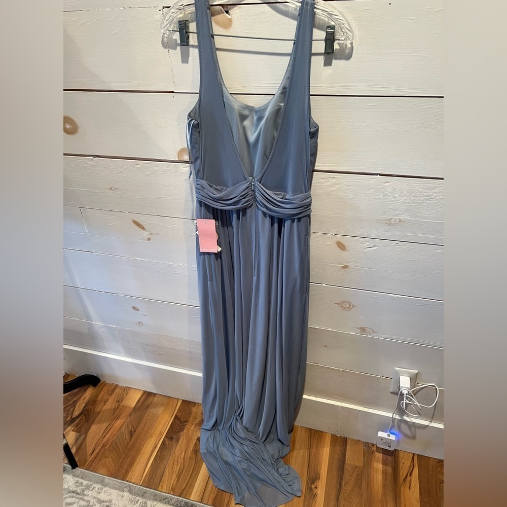 Birdy Grey Jan blue bridesmaid dress size medium, NWT, see photos, discontinued - Picture 2 of 7